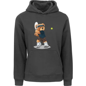 Ada Bebek Çocuk Oversize Tenisçi Bear Baskılı Çocuk Sweatshirt