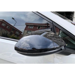 Nam Tuning Golf 7 ve 7.5 Uyumlu Yarasa Tipi Parlak Siyah Ayna Kapağı – Şık ve Sportif Araç Dış Tasarım Aksesuarı