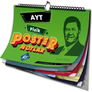 Kr Akademi Yayınları AYT Fizik Poster Notlar