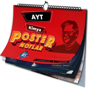 Kr Akademi Yayınları AYT Kimya Poster Notlar
