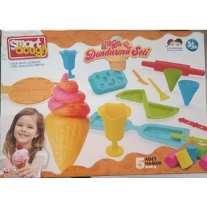 Smart Dough Waffle ve Dondurma Seti Oyun Hamuru