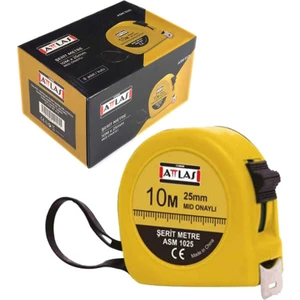 ASM1025 Şerit Metre 10 Metre x 25 mm