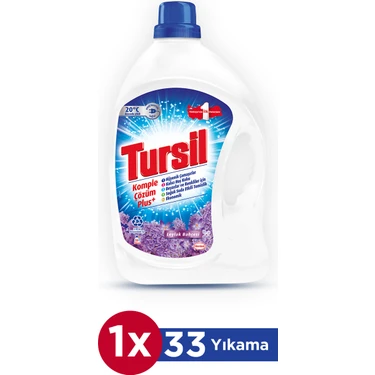 Tursil Matik Power Jel Beyazlar&Renkliler Sıvı Çamaşır Deterjanı Leylak Bahçesi 2145Ml (33