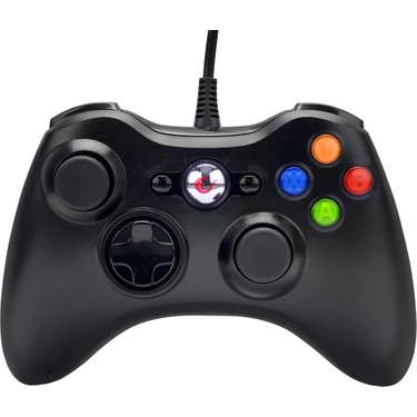 Rampage SG-R360 Siyah Xbox-360 ve USB PC Destekli Kablolu Gamepad Oyun