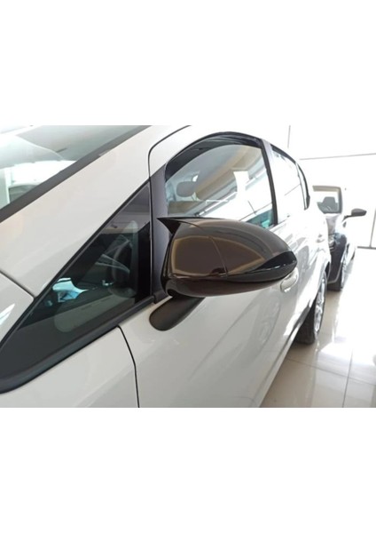 Opel Corsa D Batman 2006-2014 Yarasa Ayna Kapağı Piano Black modelleri