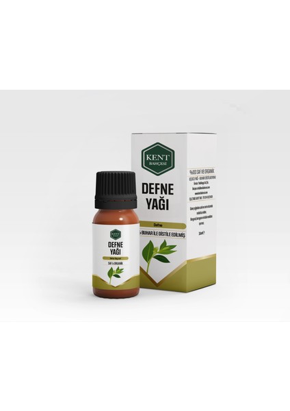 Defne Uçucu Yağı 10 ml Saf Doğal Katkısız Seyreltilmemiş Essential Oil