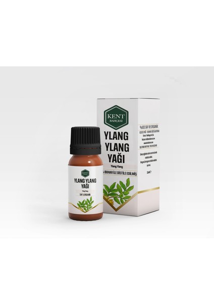 Ylang Ylang Uçucu Yağı 10 ml Saf Doğal Katkısız Seyreltilmemiş Ylang Ylang Essential Oil