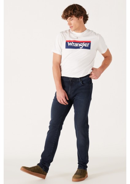 River Fit Dar Kesim Normal Bel Esnek Jean Kot Pantolon fırsatları