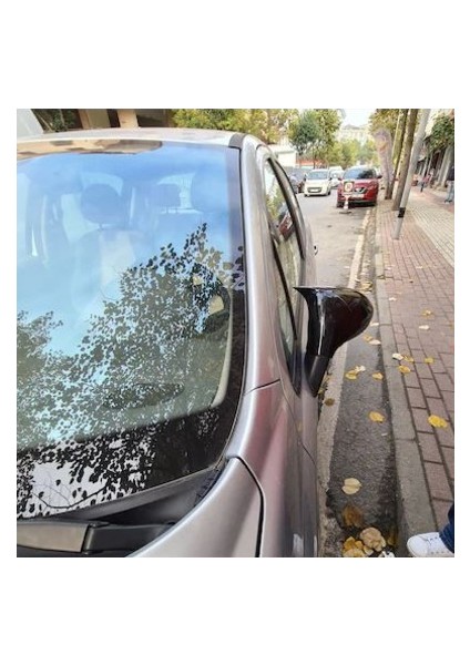 Peugeot 308 Yarasa Ayna Kapağı 2014 ve Üzeri Parlak Siyah