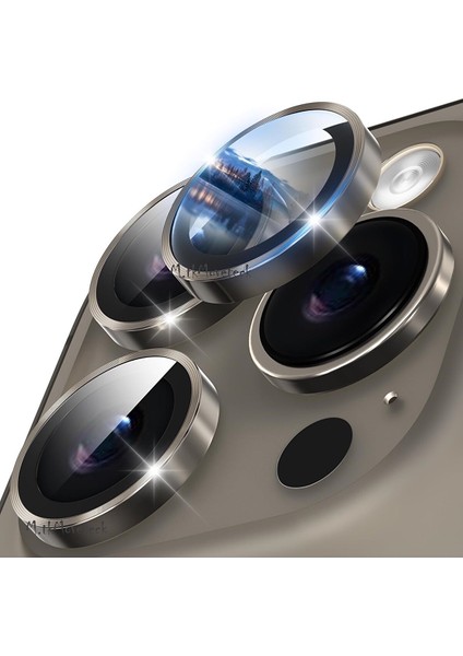 Iphone 15 Pro ve 15 Pro Max Kamera Lens Camı