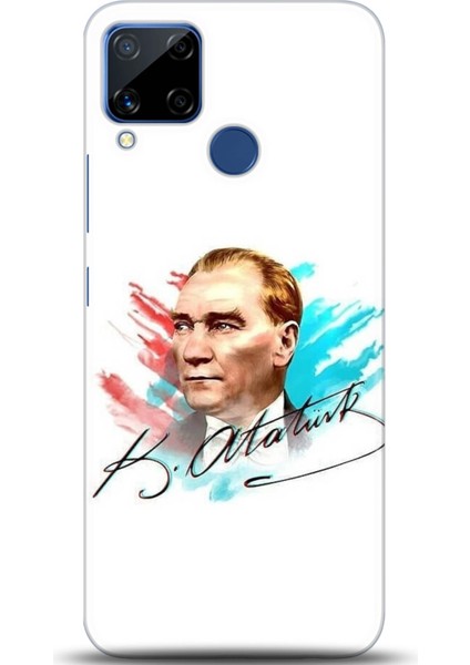 Realme C15 Kılıf Hd Baskılı Kılıf - Followed Institution 0397