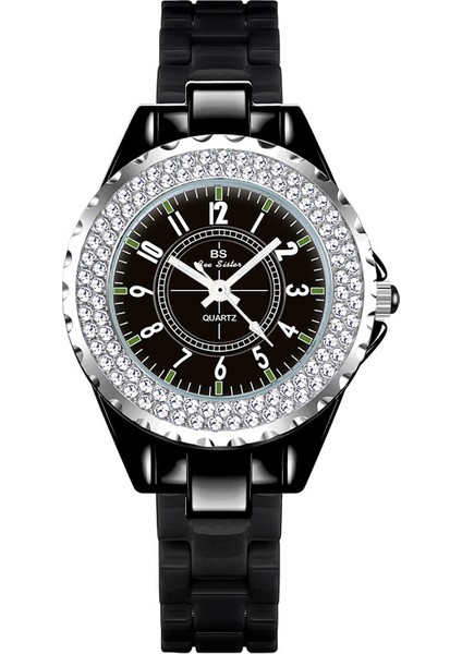 Beesister Su Geçirmez Kadın Saat-Siyah (Yurt Dışından)