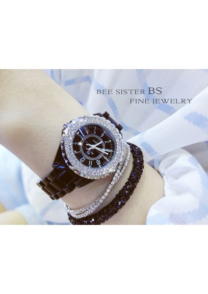 Beesister Su Geçirmez Kadın Saat-Siyah (Yurt Dışından) modelleri