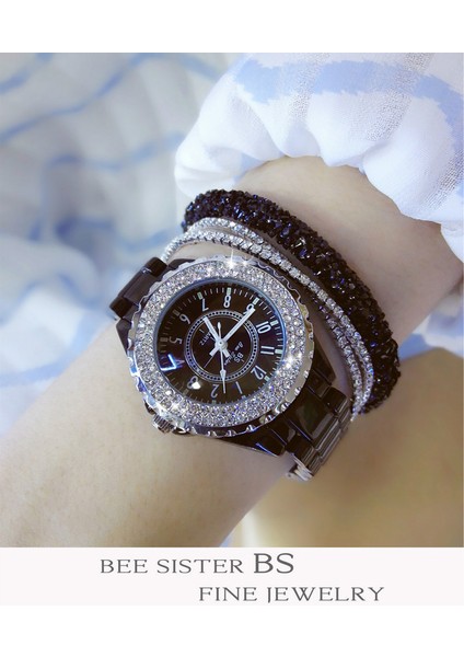 Beesister Su Geçirmez Kadın Saat-Siyah (Yurt Dışından) fırsatları