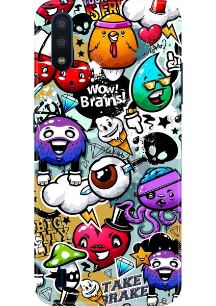 Samsung Galaxy A01 Kılıf Hd Baskılı Kılıf - Followed Institution 0594