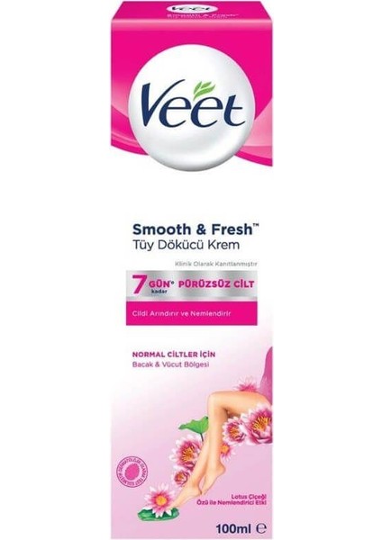 Tüy Dökücü Krem Normal Cilt 100 ml Pembe