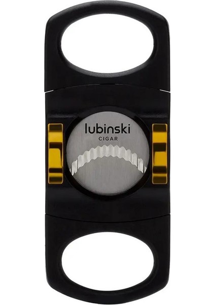 Plastik Standlı Puro Kesici Siyah/gold 60 Ring