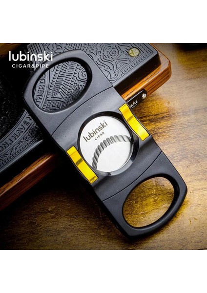 Plastik Standlı Puro Kesici Siyah/gold 60 Ring modelleri