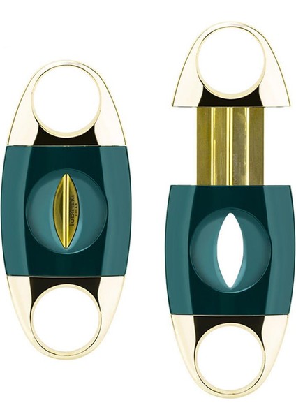 Yeni Stil Üçlü Yeşil-Gold Puro Seti