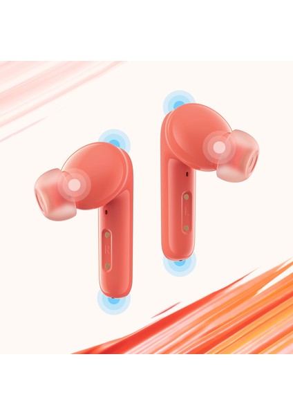 Soundcore Life P3 TWS Bluetooth 5.2 Kulaklık - Oyun Modu - Hibrit Aktif Gürültü Önleme Mercan Kırmızısı - A3939 (Anker Türkiye Garantili)