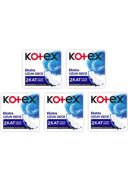 Ultra 9'lu Extra Uzun Gece - 5'li Paket fiyatları