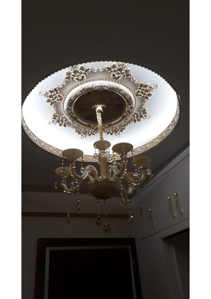 60 cm Oval Bronz Saray Tavan