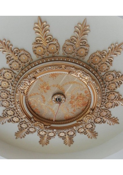 60 cm Oval Bronz Saray Tavan