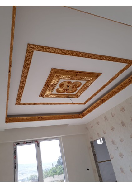 90*90 cm Kare Altın Saray Tavan fırsatları