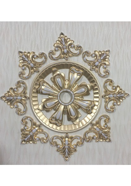 Saray Tavan Motif 25*25 cm Bronz Küçük Avize Göbeği