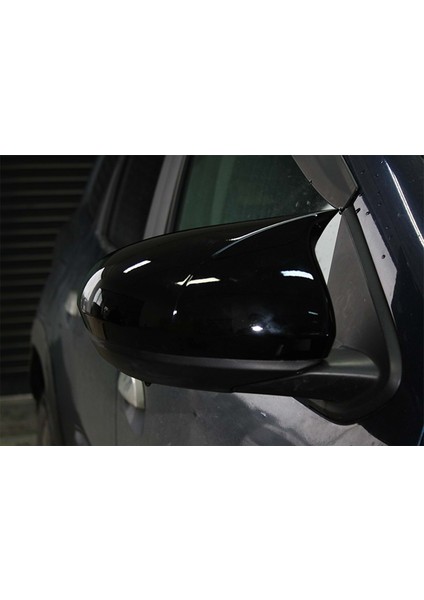 Dacia Duster Yarasa Batman Ayna Kapağı 2018 ve Üzeri Parlak Siyah
