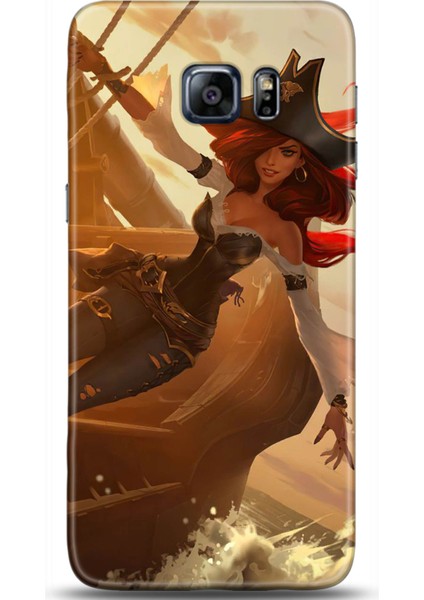 Samsung Galaxy S6 Edge Kılıf Hd Baskılı Kılıf - Followed Institution 0255