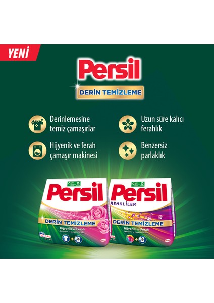 Toz Çamaşır Deterjanı 1;5kg (10 Yıkama) Renkli