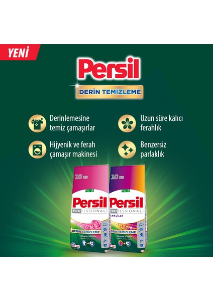 Toz Çamaşır Deterjanı 10kg (66 Yıkama) Renkli