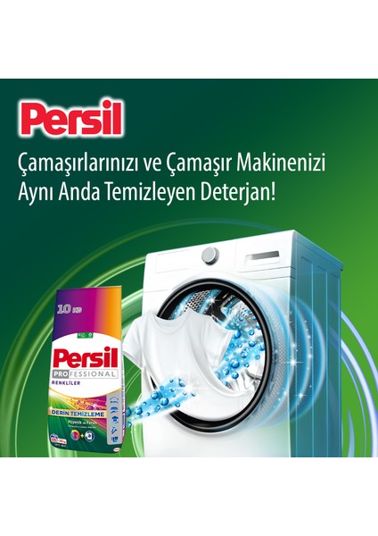 Toz Çamaşır Deterjanı 10kg (66 Yıkama) Renkli