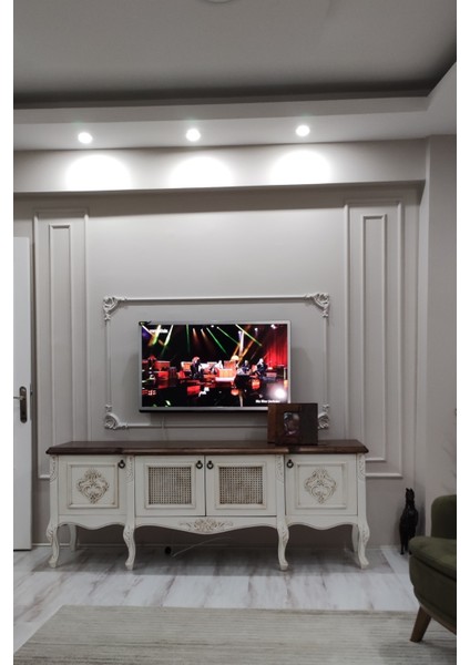 Decozzza Boyanabilir Çıta Köşe Motifi 2,5 cm Çıta Uyumlu modelleri