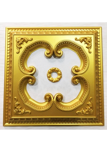 Altın Kare Saray Tavan 60CM*60CM