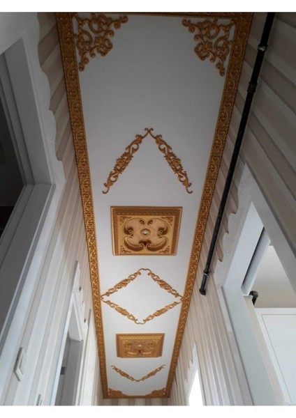 Altın Kare Saray Tavan 60CM*60CM