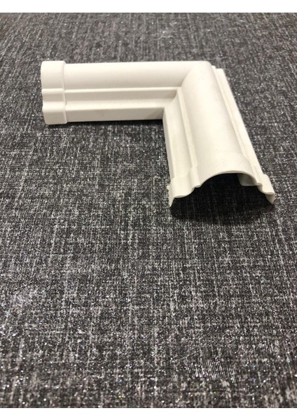 Boyanabilir Duvar Çıtası Geçmeli L Köşe Motifi 4 cm