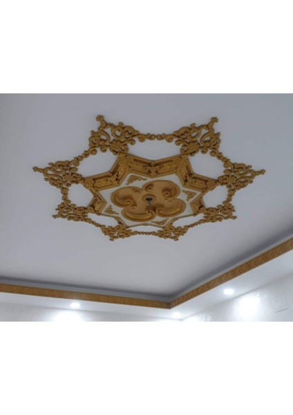 Decogold 90 cm Yıldız Altın Saray Tavan
