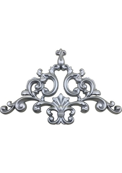 Decogold Saray Tavan Köşe Motif 41*26 cm Gümüş