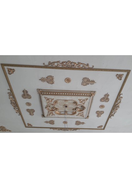 Decogold Bronz Saray Tavan Mızrak Motif 14*21 cm