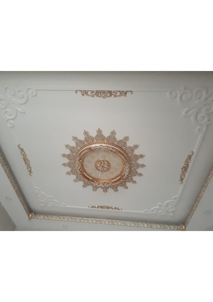 Decogold Bronz Saray Tavan Mızrak Motif 14*21 cm