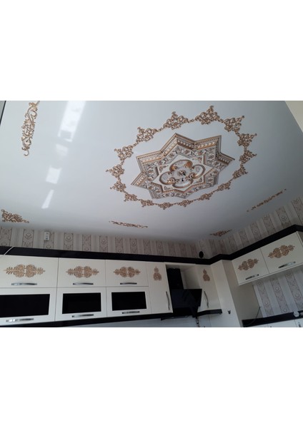 Decogold Bronz Saray Tavan Mızrak Motif 14*21 cm