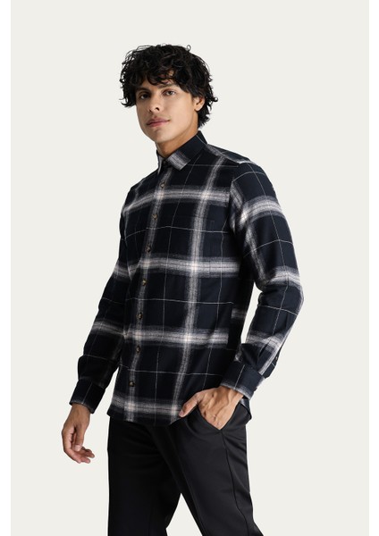 Uzun Kol Slim Fit Ekose Oduncu Gömlek fiyatları