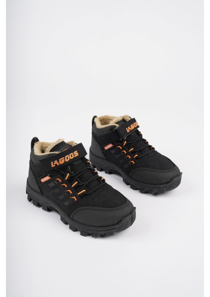 Bob Garantili Bağcıklı Cırtlı Içi Kürklü Unisex Çocuk Outdoor Kışlık Bot fırsatları