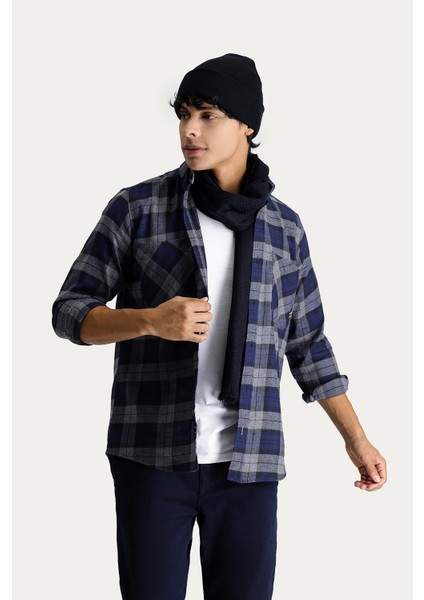 Uzun Kol Oversize Ekose Oduncu Gömlek modelleri