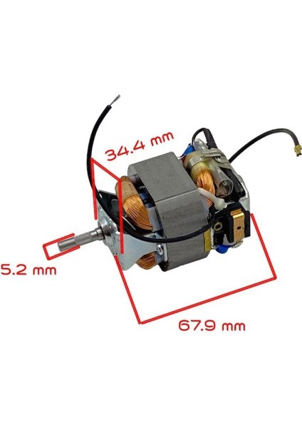 Arçelik K1632 Doğrayıcı Motoru