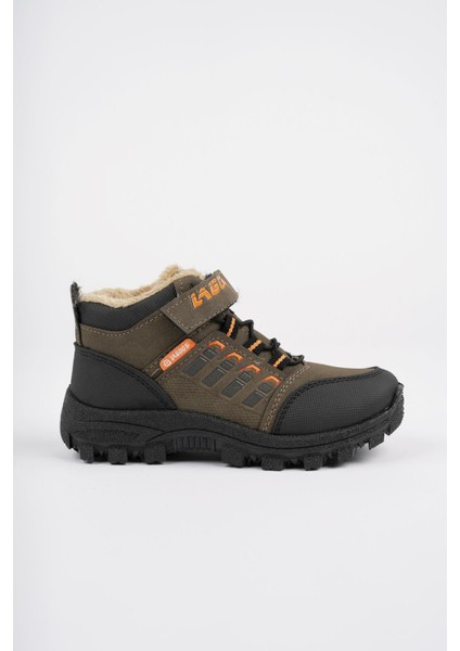 Bob Garantili Bağcıklı Cırtlı Içi Kürklü Unisex Çocuk Outdoor Kışlık Bot fiyatları