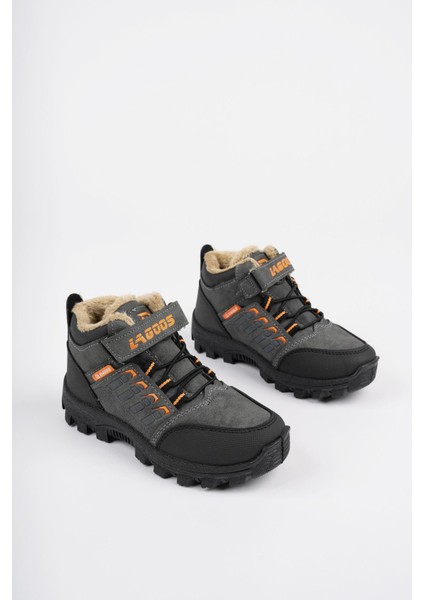Bob Garantili Bağcıklı Cırtlı Içi Kürklü Unisex Çocuk Outdoor Kışlık Bot fırsatları