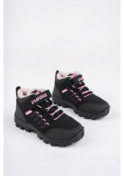 Bob Garantili Bağcıklı Cırtlı Içi Kürklü Unisex Çocuk Outdoor Kışlık Bot fırsatları